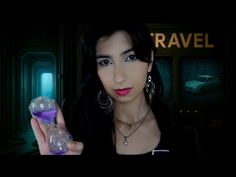 ASMR Preparando VOCÊ para uma VIAGEM NO TEMPO ⏳