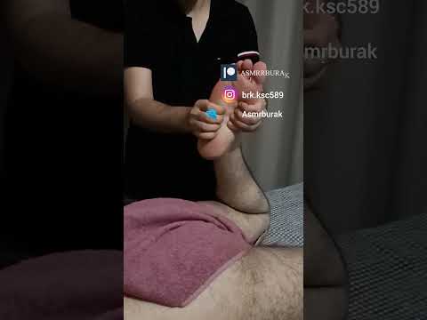 RELIEVING THE STRESS OF THE DAY WITH A TURKISH FOOT MASSAGE #satisfying #relaxing #asmr #shorts