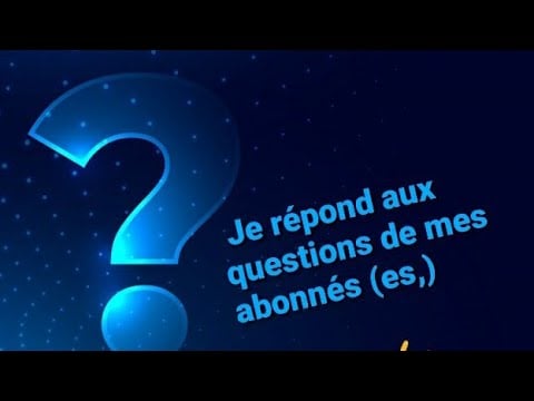 Asmr francais Blabla "je réponds à vos questions "