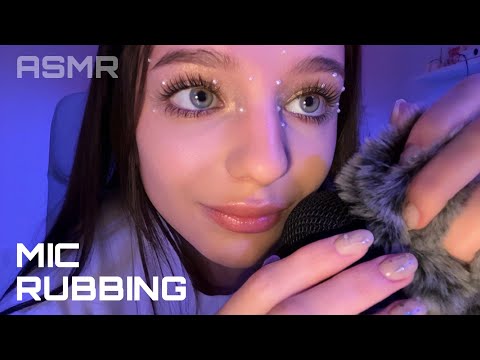 ASMR ☆ Slow Mouth Sounds & Mic Rubbing