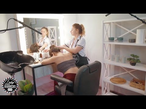 Soothing ASMR Scalp Massage by Barber Lady Margo for Skinny Girls