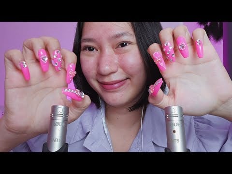 ASMR Long Nail 💅 เสียงเล็บยาว