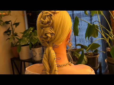 ASMR | Perfectionist Hair Style | Hairstyling | Hair Fixing - Finishing Touches W/ Soft Spoken