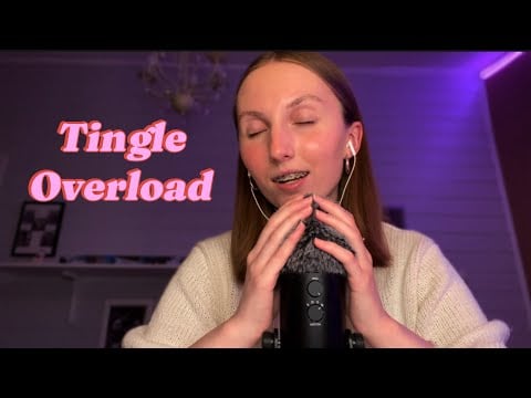 ASMR Fluffy Mic Cover & Sensitive Mouth Sounds
