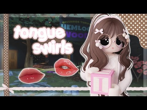 ꒰ 𑣲roblox asmr 🌸 ꒱ 100% tingles GUARANTEED ♡ layered tongue swirls! ‧₊˚