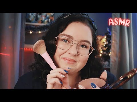 ASMR ✨ Ger dig en julsminkning 💄ROLEPLAY