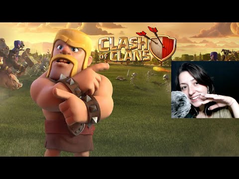 ASMR OYUN/CLASH OF CLANS/Yumuşak Fısıltı/Savaş Açma/Klavye Sesi/Keyboard Sounds/GAME ASMR TÜRKÇE