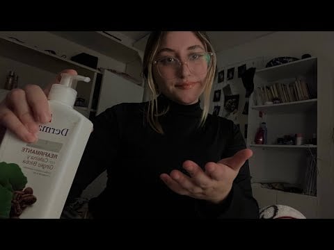 ASMR CASERO // HAND SOUNDS, VISUALES & CREMA 