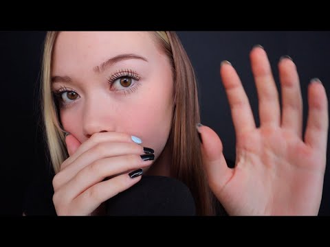 ASMR| REPEATING TICKLE/SHOOP/TINGLE + MOUTH SOUNDS