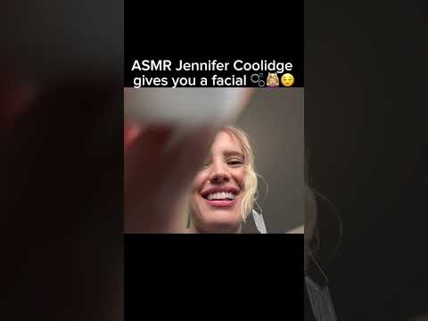 #jennifercoolidge #whitelotus #asmr #facial #spa