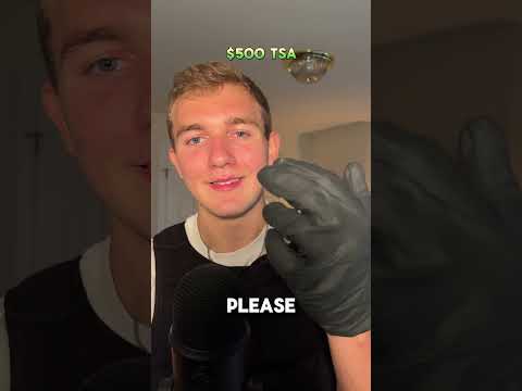 Asmr tsa pat down