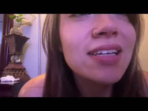 ASMR eating sounds (mouth sounds, up close)