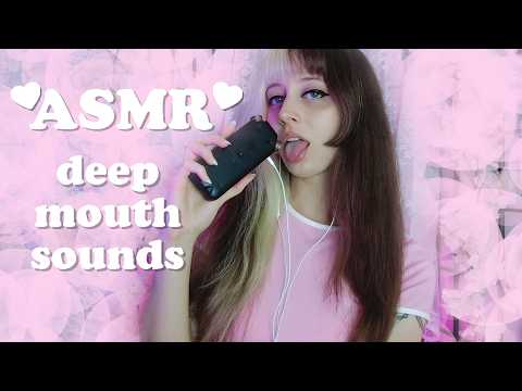 ASMR 💗 mouth sounds so deep you can't help but get tingles