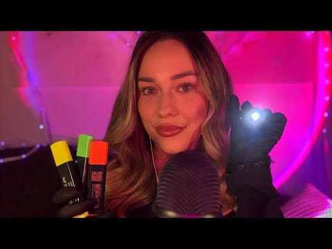 ASMR in Romanian 🇷🇴 | Cranial Nerve Exam 👁️ Roleplay