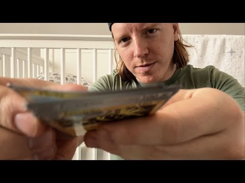 ASMR - Opening Pokemon Cards