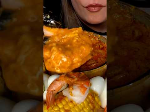 Would you eat THIS? 😳 #asmr #seafoodboil #food