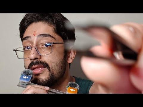 ASMR without Bijli (⚡) Mazedaar Relaxing Whispering and Tingly Plucking