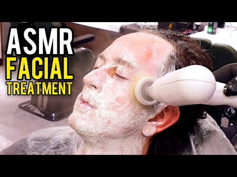 ASMR RELAXING FACIAL & SKIN TREATMENT !!! | SOUND FOR SLEEP | ASMR BARBER