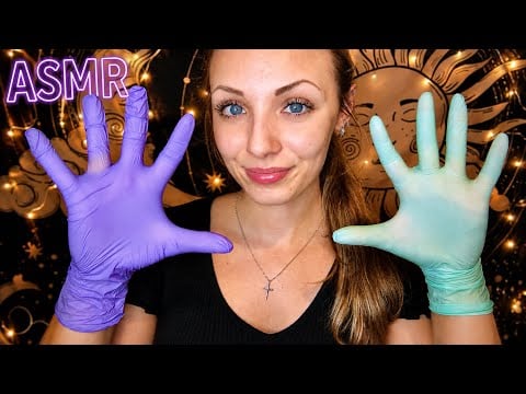 ASMR Glove Sounds! 🧤(Nitrile, Latex, Cotten)
