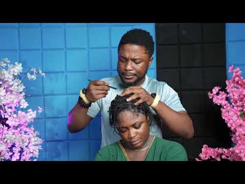 ASMR super attentive head scratch,neck and Nape focus scratch massage 