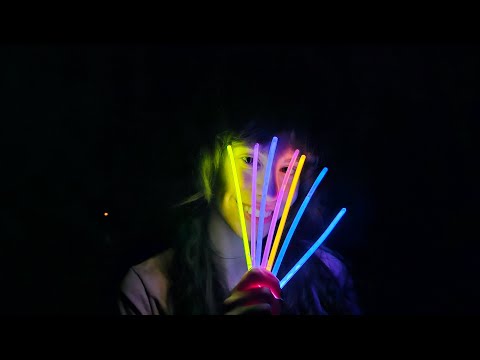 ASMR in the Dark | Cracking Glow Sticks & Light Triggers