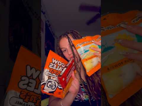 everything is caramel and peanut bruh #asmr #old #candyeatingsounds