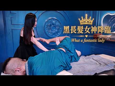 ASMR Beautiful woman massage ! She let me fall in love . king luxury barbershop in Vietnam
