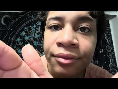 ASMR - Face Touching Calming Affirmations