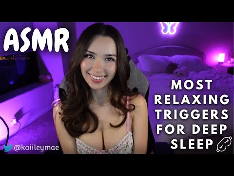 ASMR ♡ Most Relaxing Triggers for Deep Sleep