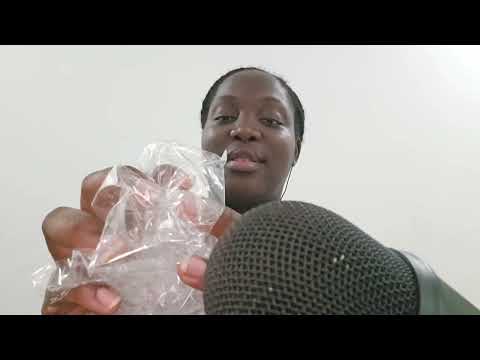 Asmr For Those Who Need Sleep|Crinkly Plastic Sounds on Mic| Ear to Ear