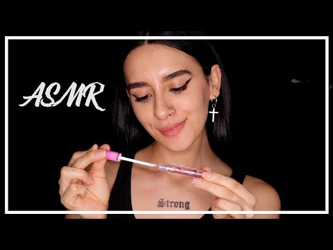 ASMR ESPAÑOL - APLICANDO LIP GLOSS