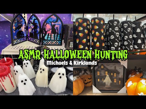 ASMR Halloween Hunting at Michaels & Kirklands 🧙🏻‍♀️🔮(whispered voiceover)