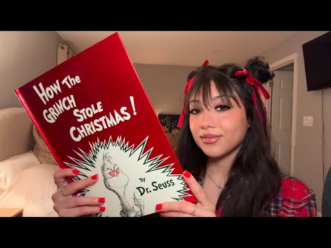 ASMR | How The Grinch Stole Christmas 🎄🎁