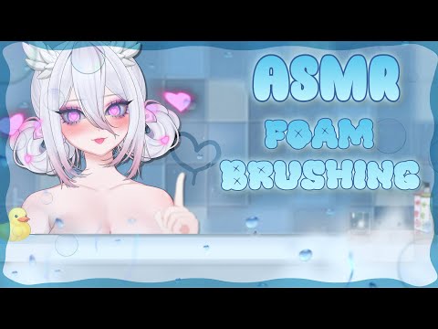 【ASMR/3dio】Haunted Spa: Oil Massage & Foamy Brushing 🛁🧼Refreshing for Hot days | No Talking!