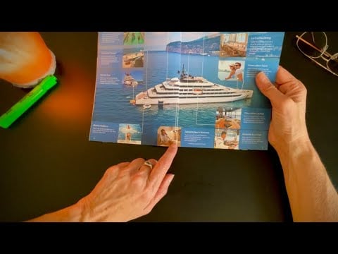 Planning a Yachting Adventure 💸 Emerald Cruises Brochure ~ Soft-Spoken, No-Frills ASMR