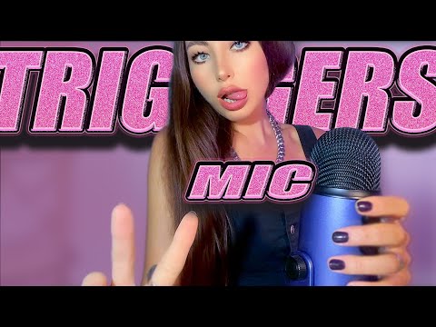 ALL MIC TRIGGERS that YOU LOVE P.1 BARE/FOAM COVER: semi fast - intense sounds |Best Relax and Sleep