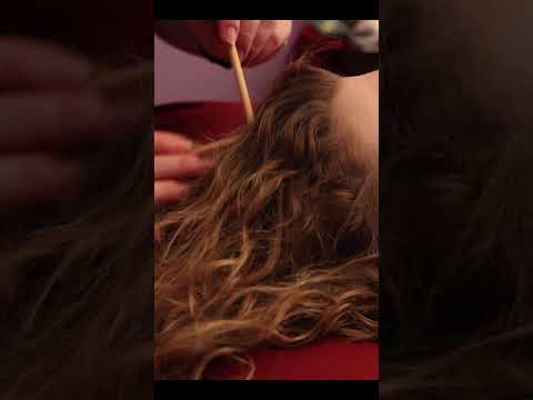 She was falling asleep #asmr #scalpcheck