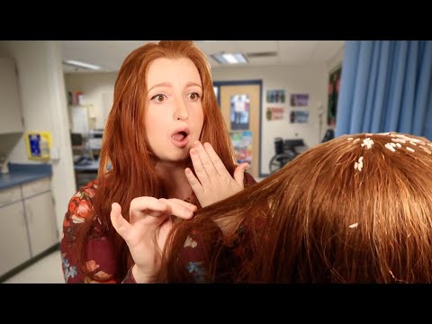 school nurse finds lice in your hair!! | ASMR roleplay