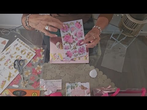 ASMR⚘️Thankyou Card & Gift Wrapping Present 🎁 . Soft Spoken @LISASRELAXINGASMR-pb1gb 