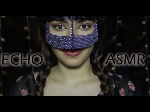 💫 ASMR Layered Echo Whispering Ear to Ear for sleep & relaxation 💜( asmr whisper reading book Echo)💫