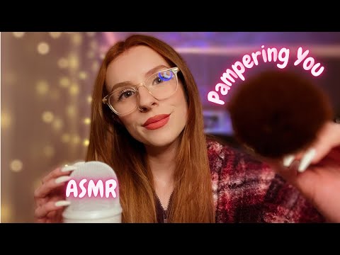 ASMR Girl Pampers You At A Sleepover 💤 (personal Attention, Layered Sounds)