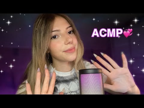 АСМР✨ звуки рук та близький нерозбірливий шепіт💗 sounds of hands and a close, inaudible whisper 
