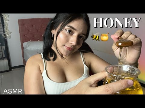ASMR ♡ Comiendo Miel 