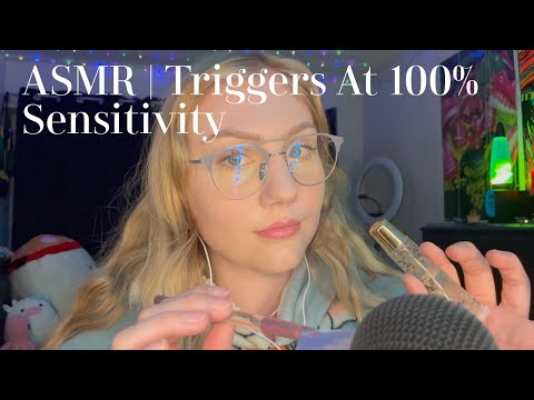 ASMR | Triggers At 100% Sensitivity