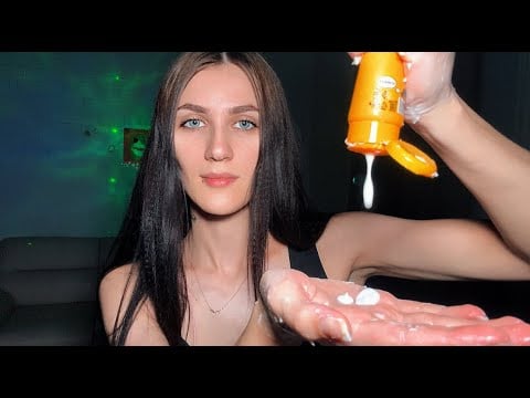 💧 ASMR Hand Lotion Sounds — Soft Relaxing Massage & Cream Triggers for Sleep ✨