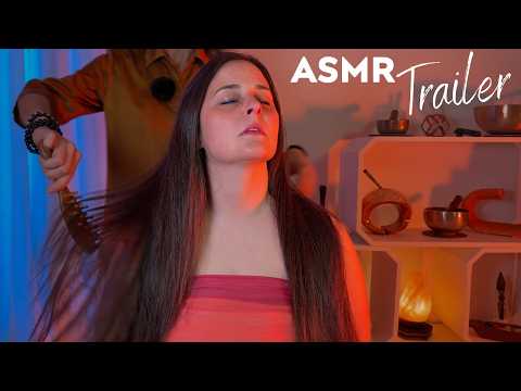 ASMR Hair Play 💆🏻‍♀️ Personal Attentions Massaggio ✨Pulizia Energetica su Persona Reale TRAILER