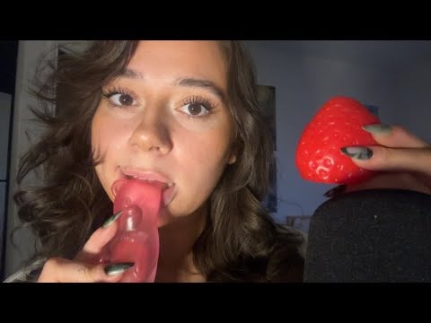 ASMR Extreme Mouth Sounds Squishy Chewing ✨