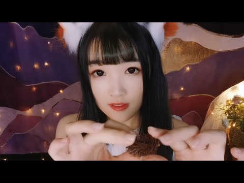 【ASMR 少寒 112】引人入睡的觸發音，松果夜清脆聲，珠釵玲瓏很催眠