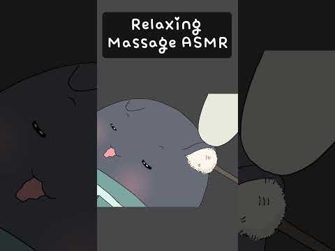 ASMR Relaxing Scalp & ear massage #cat #asmr #massage