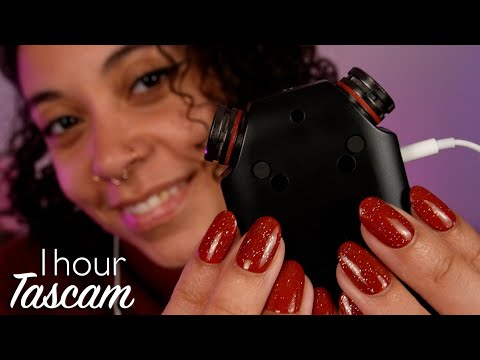ASMR | 1 Hour of Tascam ASMR (mouth sounds & more) ✨